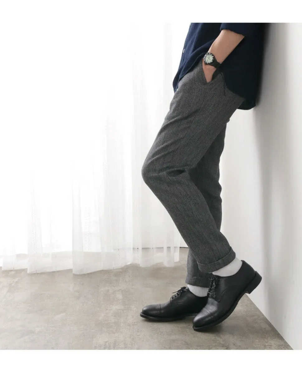 WHEELROBE / Punched Cap Toe Derby Shoes