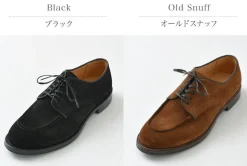 WHEELROBE / 15078S Heavy Stitching Moc Toe Suede Shoes