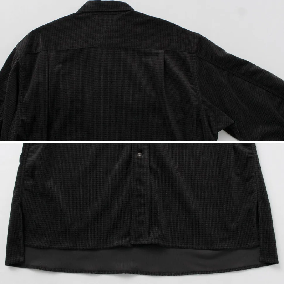 WHITE MOUNTAINEERING / Mid Gusset Sleeve Tricot Check Shirt