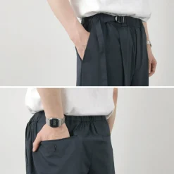 WHITE MOUNTAINEERING / 1 Tuck Belted Pants