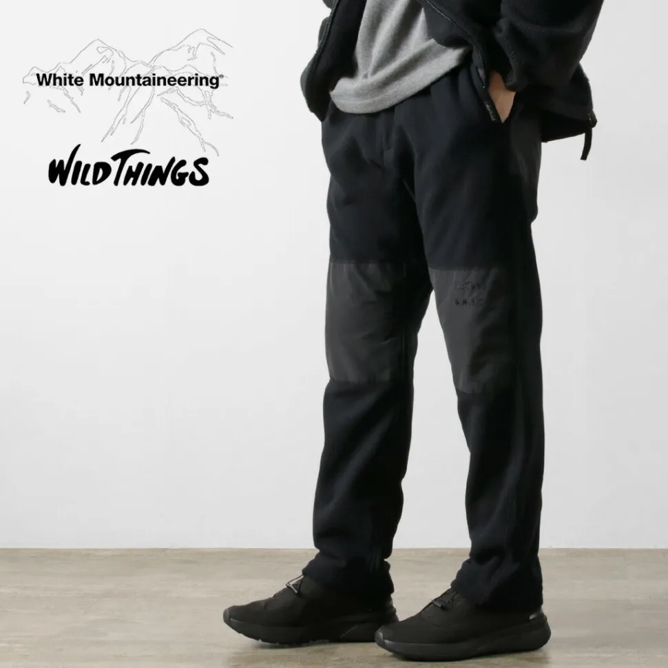 WHITE MOUNTAINEERING / WILD THINGS Collaboration Fleece Pants