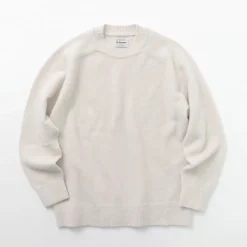 YONETOMI NEW BASIC / Circle Knit Pullover
