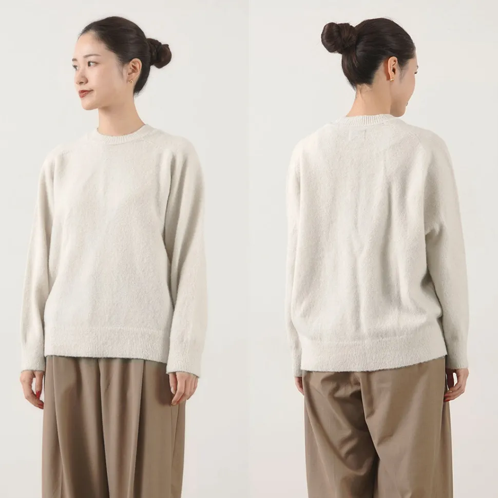 YONETOMI NEW BASIC / Circle Knit Pullover