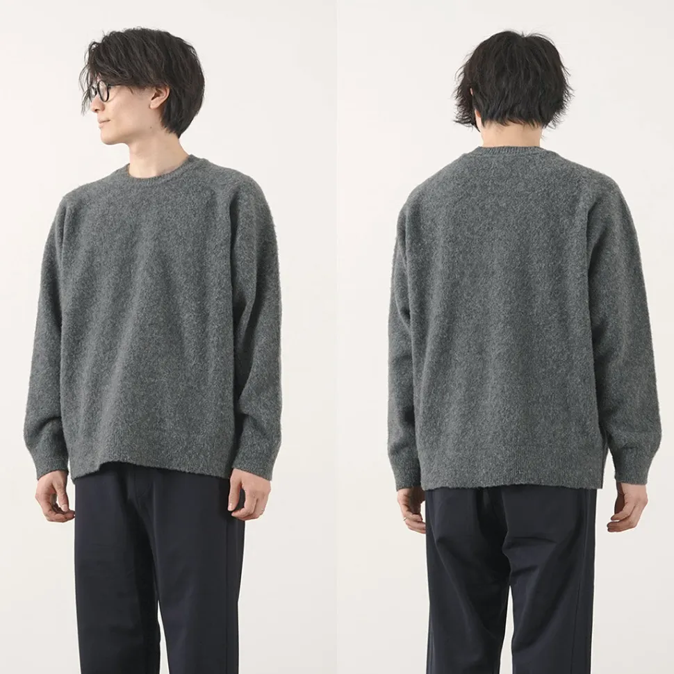 YONETOMI NEW BASIC / Circle Knit Pullover