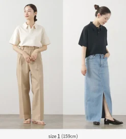 YONETOMI NEW BASIC / Light Wave Cotton Knit PO