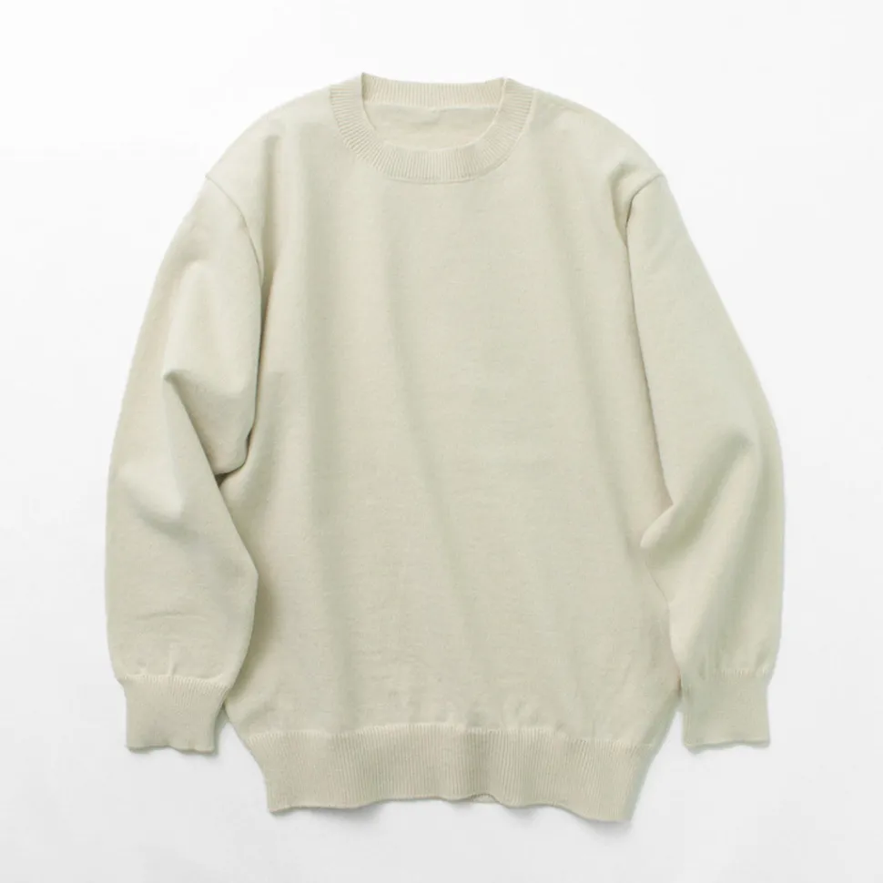 YONETOMI NEW BASIC / Rigid Cashmere Knit Pullover