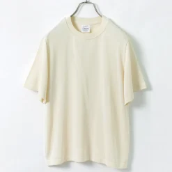 YONETOMI NEW BASIC / Silk Knit T-Shirt