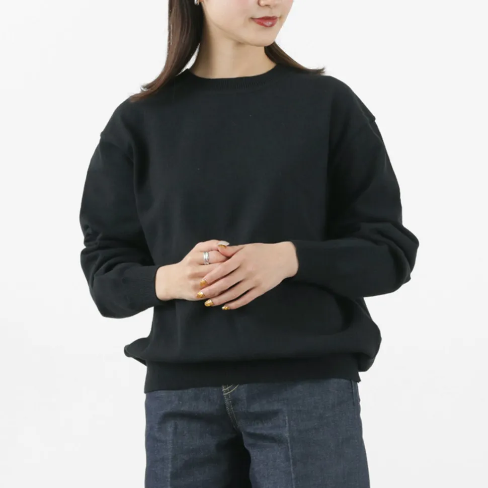 YONETOMI NEW BASIC / Wave Cotton Knit Pullover