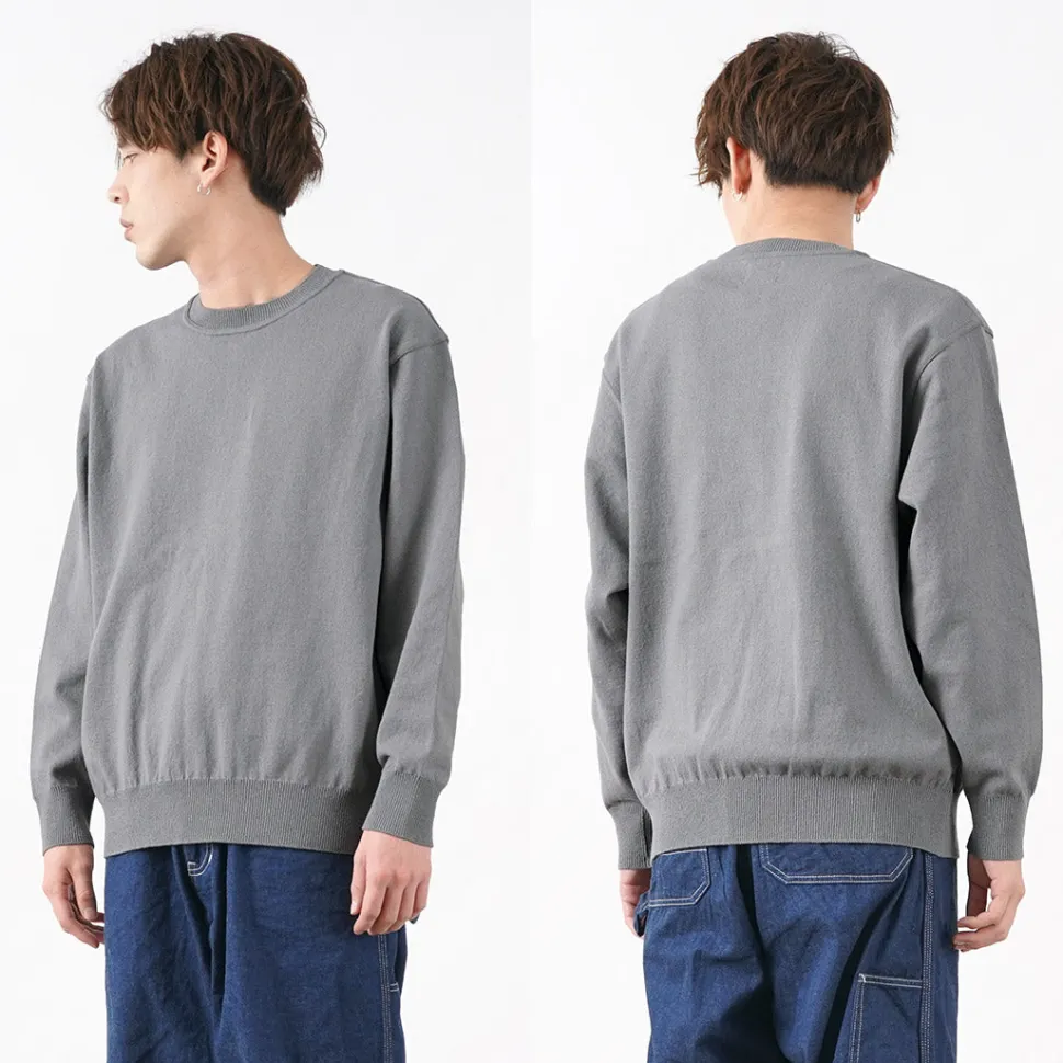 YONETOMI NEW BASIC / Wave Cotton Knit Pullover