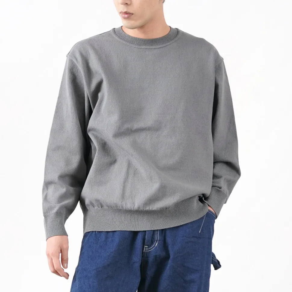 YONETOMI NEW BASIC / Wave Cotton Knit Pullover